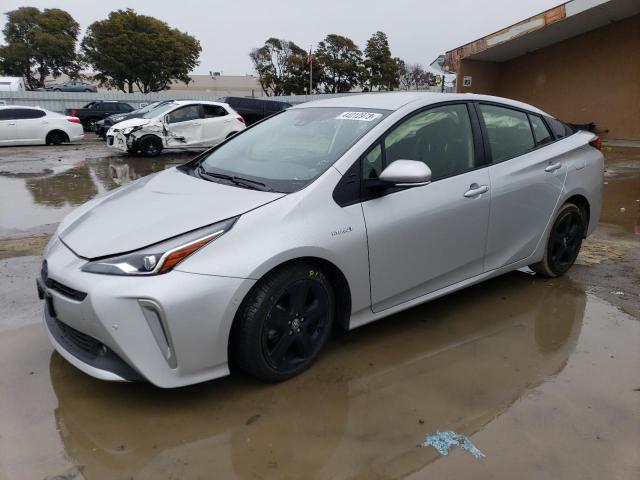 Salvage cars for sale from Copart Hayward, CA: 2022 Toyota Prius Night Shade