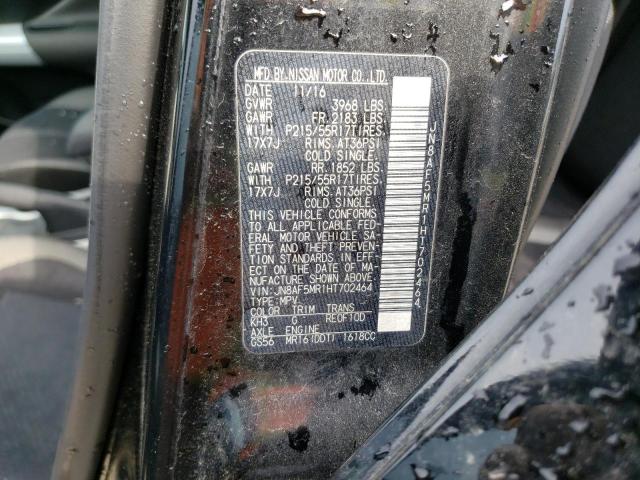 2017 NISSAN JUKE S - JN8AF5MR1HT702464