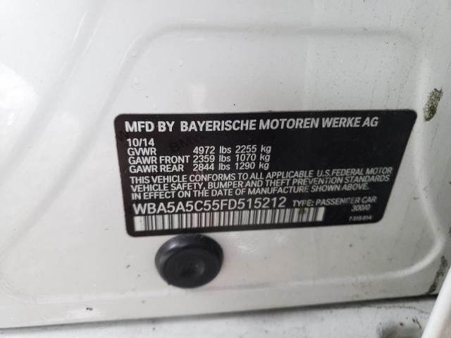 2015 BMW 528 I - WBA5A5C55FD515212