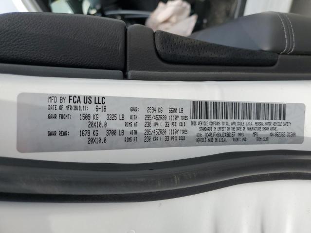 1C4RJFN9XJC436157 Jeep Grand Cherokee Trackhawk