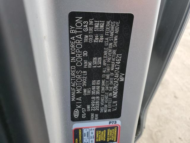 KNDJN2A24H7474621 KIA Soul