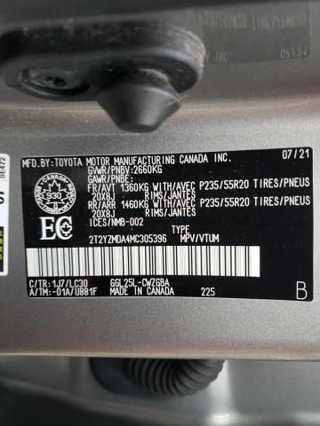 2021 LEXUS RX 350 F-S - 2T2YZMDA4MC305396