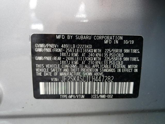 JF2SKASC1LH447282 Subaru Forester Limited