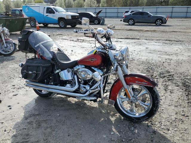 Salvage motorcycles for sale at Prairie Grove, AR auction: 2008 Harley-Davidson Flstc