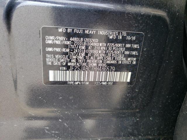 JF2SJABC7HH486579 Subaru Forester 2.5i