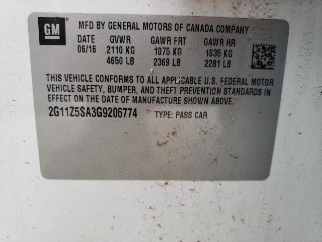 2016 CHEVROLET IMPALA LS 2G11Z5SA3G9206774