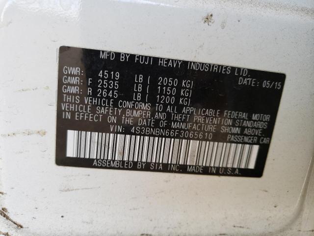 4S3BNBN66F3065610 Subaru Legacy 2.5i Limited