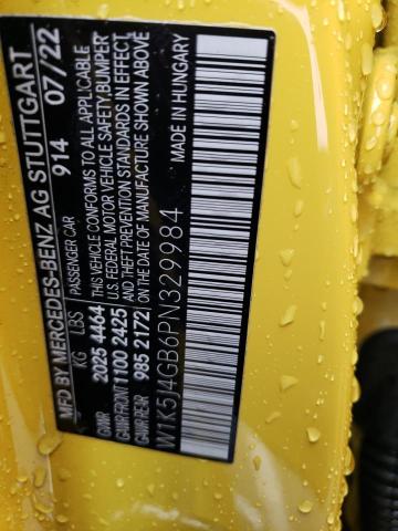 W1K5J4GB6PN329984 Mercedes-Benz CLA 250