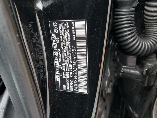 WDDSJ4GB3FN262357 Mercedes-Benz CLA 250 4MATIC