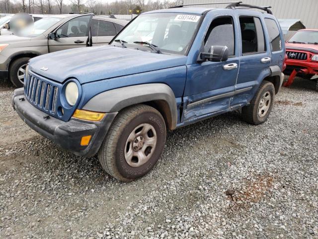 Jeep Liberty salvage cars for sale: 2006 Jeep Liberty Sport