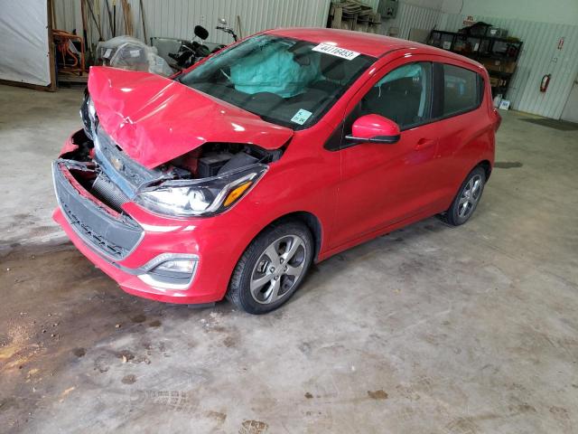 Chevrolet Spark salvage cars for sale: 2019 Chevrolet Spark 1LT