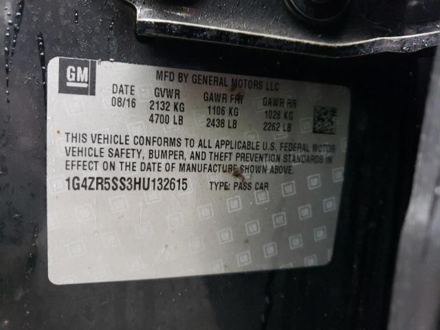 2017 BUICK LACROSSE P - 1G4ZR5SS3HU132615