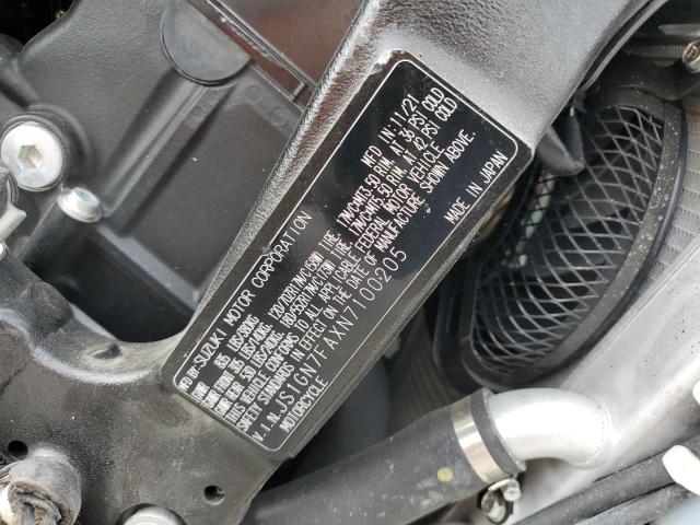 2022 SUZUKI GSX-R600 - JS1GN7FAXN7100205