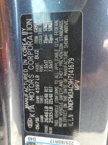 KNDPM3AC9H7141679 KIA Sportage Lx