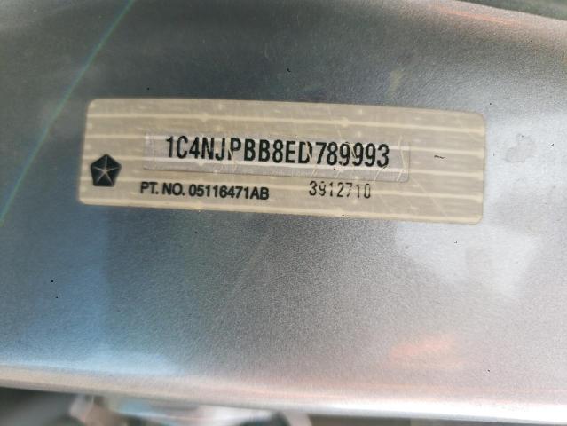 1C4NJPBB8ED789993 Jeep Patriot Sport