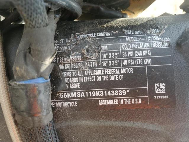 2019 INDIAN MOTORCYCLE CO. SCOUT SIXT - 56KMSA119K3143839