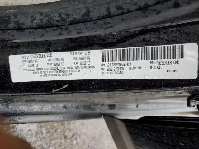 1B3LC56V49N561419 Dodge Avenger