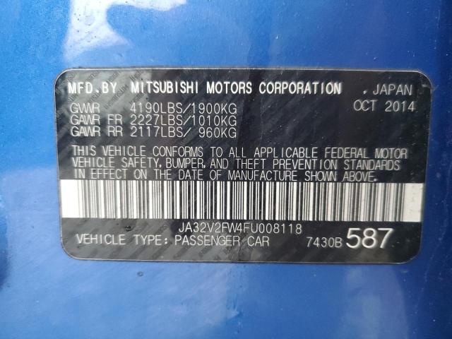 2015 MITSUBISHI LANCER SE JA32V2FW4FU008118
