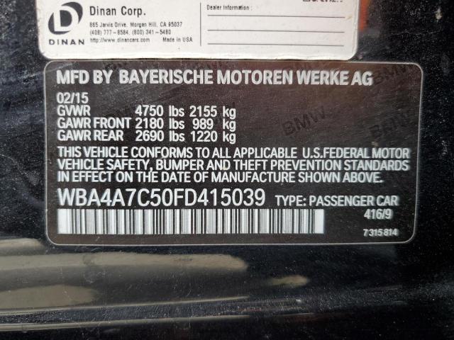 WBA4A7C50FD415039 BMW 428 Xi Gran Coupe