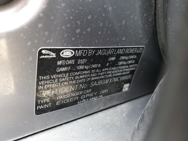 2021 JAGUAR XF SE SAJBG4FX7MCY88820