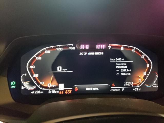 2022 BMW X7 M50I 5UXCX6C05N9M43141