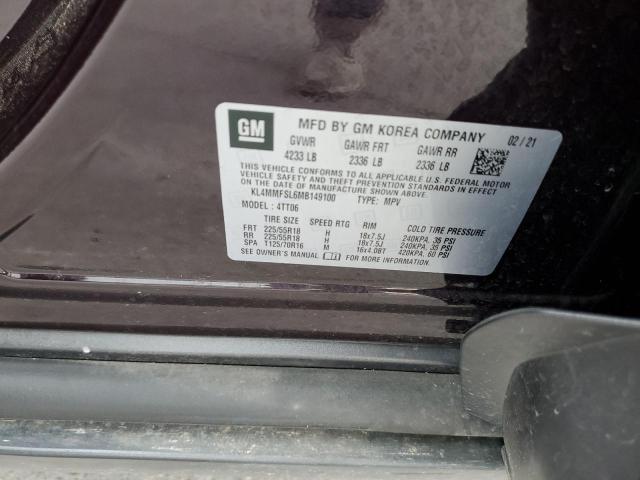 KL4MMFSL6MB149100 Buick Encore Gx Essence