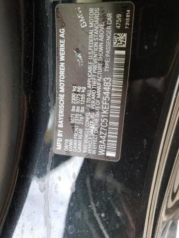 2019 BMW 440XI WBA4Z7C51KEF54483