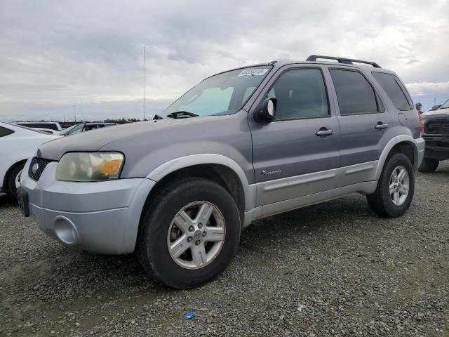 Salvage cars for sale from Copart Antelope, CA: 2007 Ford Escape HEV