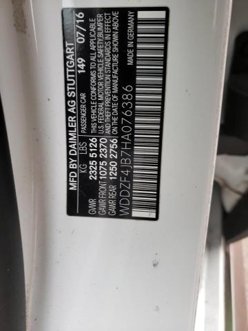 2017 MERCEDES-BENZ E 300 - WDDZF4JB7HA076386