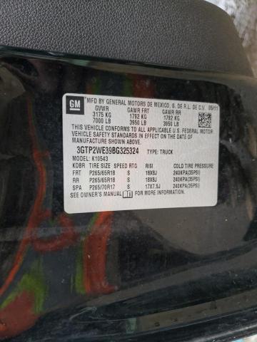 3GTP2WE39BG325324 GMC Sierra K1500 Slt