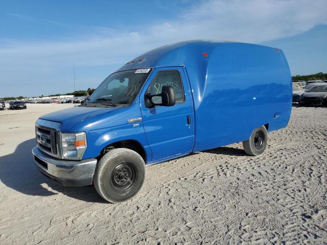 Salvage cars for sale from Copart West Palm Beach, FL: 2015 Ford Econoline E350 Super Duty Cutaway Van