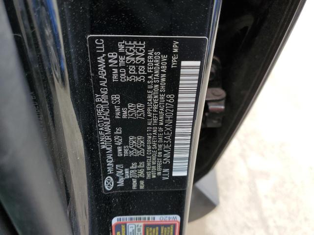 2022 HYUNDAI TUCSON LIM - 5NMJE3AEXNH021768