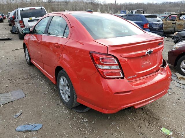 2019 CHEVROLET SONIC LT - 1G1JD5SB1K4138252