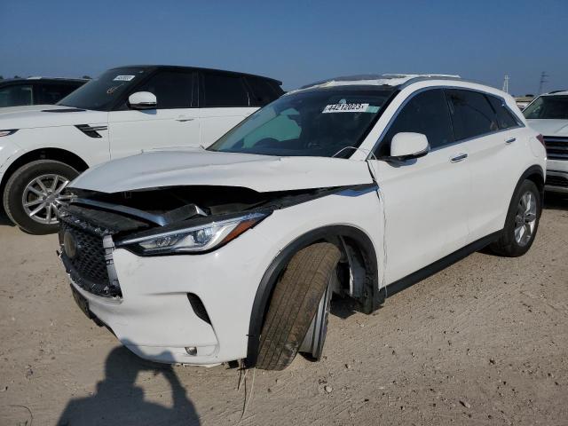 Infiniti QX50 salvage cars for sale: 2020 Infiniti QX50 Pure