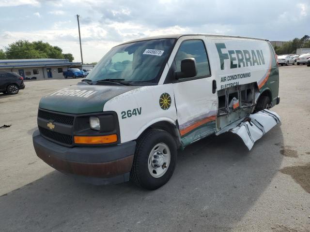 Salvage cars for sale from Copart Orlando, FL: 2017 Chevrolet Express G2500