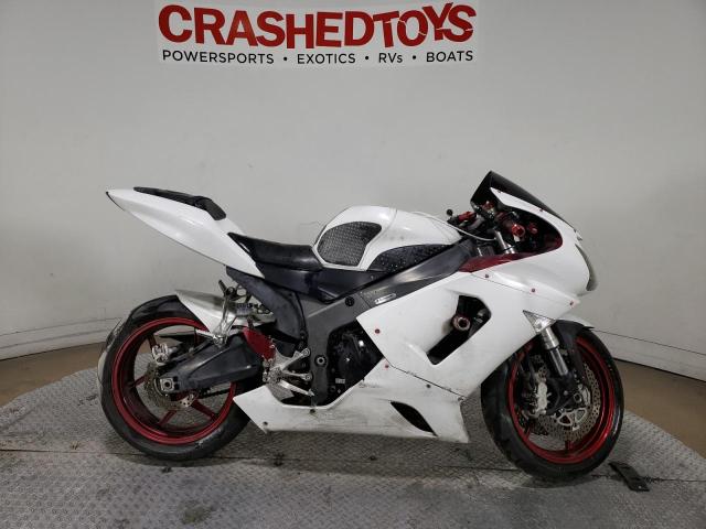 Salvage motorcycles for sale at Dallas, TX auction: 2006 Kawasaki ZX636 C1