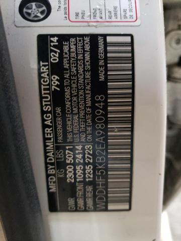 WDDHF5KB2EA980948 Mercedes-Benz E 350
