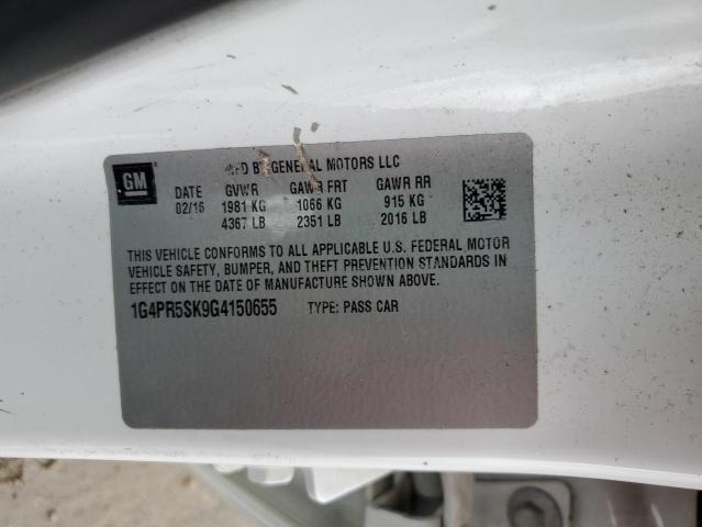 1G4PR5SK9G4150655 Buick Verano Convenience