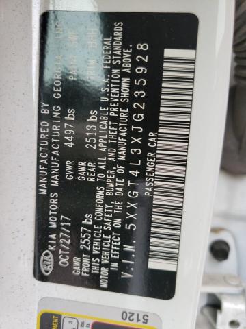 5XXGT4L3XJG235928 KIA Optima Lx
