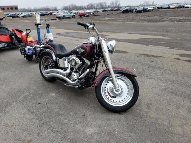 Salvage motorcycles for sale at Kansas City, KS auction: 2014 Harley-Davidson Flstf Fatboy