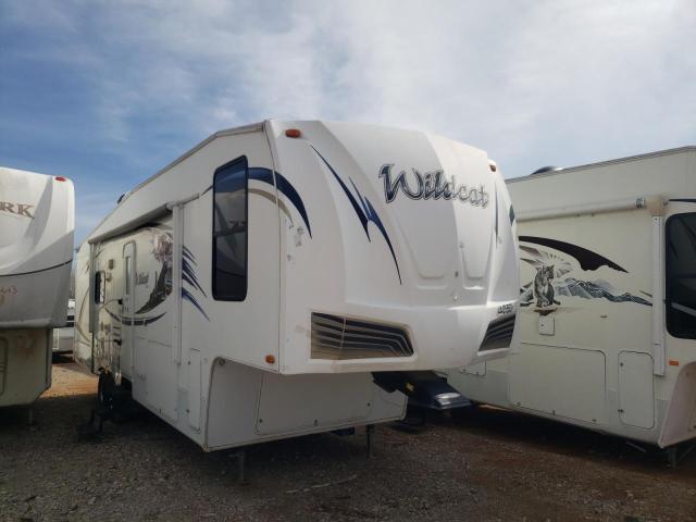 Wildcat salvage cars for sale: 2011 Wildcat 5th Wheel