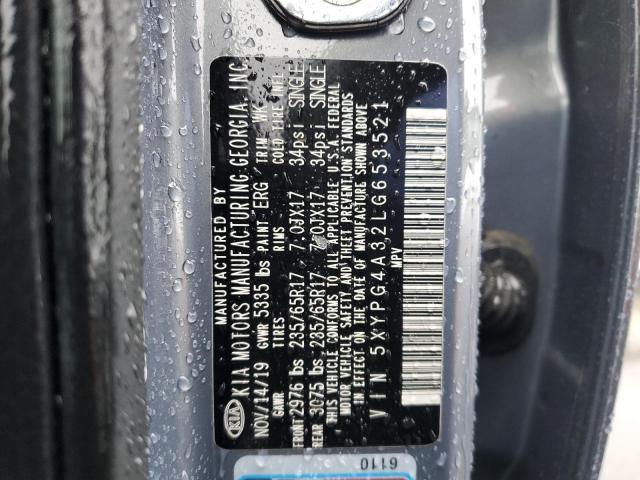 5XYPG4A32LG653521 KIA SORENTO L