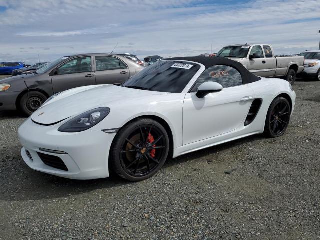 Salvage cars for sale from Copart Antelope, CA: 2017 Porsche Boxster S