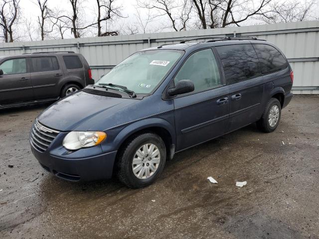 Chrysler Town & Country LX salvage cars for sale: 2007 Chrysler Town & Country LX
