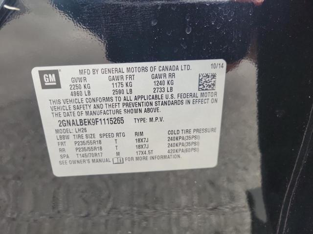 2GNALBEK9F1115265 Chevrolet Equinox