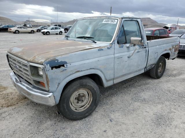 Salvage cars for sale at Las Vegas, NV auction: 1985 Ford F150