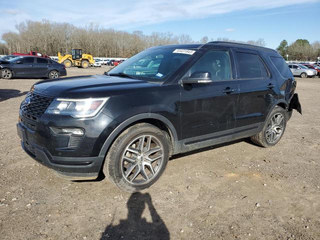 Ford Explorer salvage cars for sale: 2018 Ford Explorer Sport