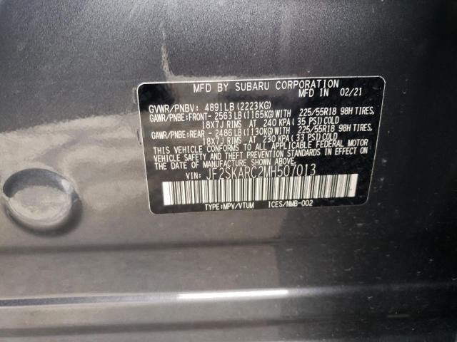 JF2SKARC2MH507013 Subaru Forester Sport