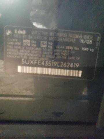 5UXFE43519L262419 BMW X5 Xdrive30i