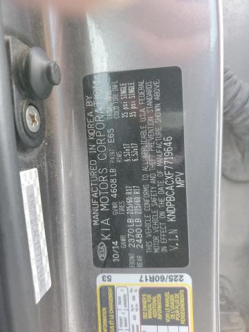 KNDPBCACXF7719646 KIA Sportage Lx